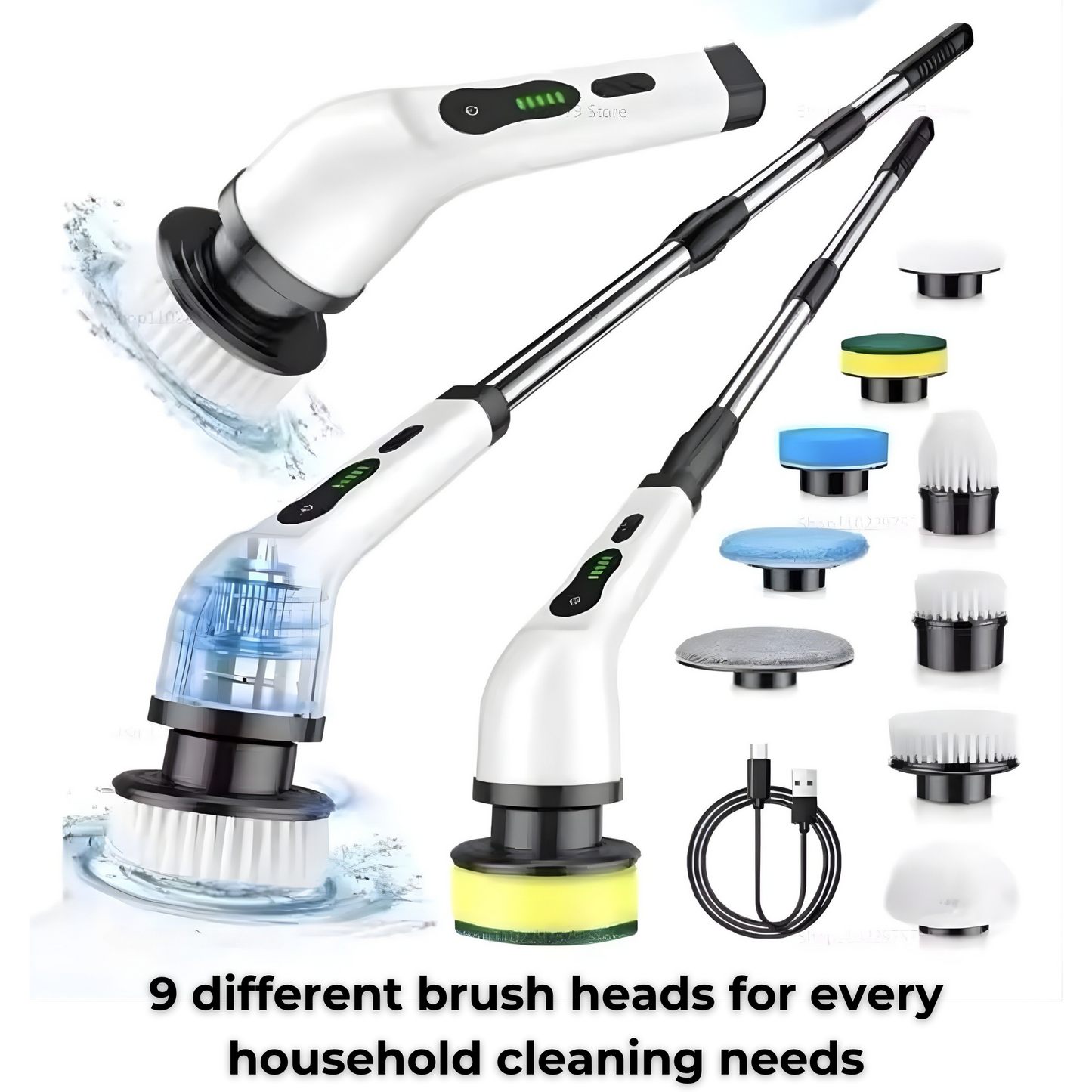 9 in 1 Electric Scrubber