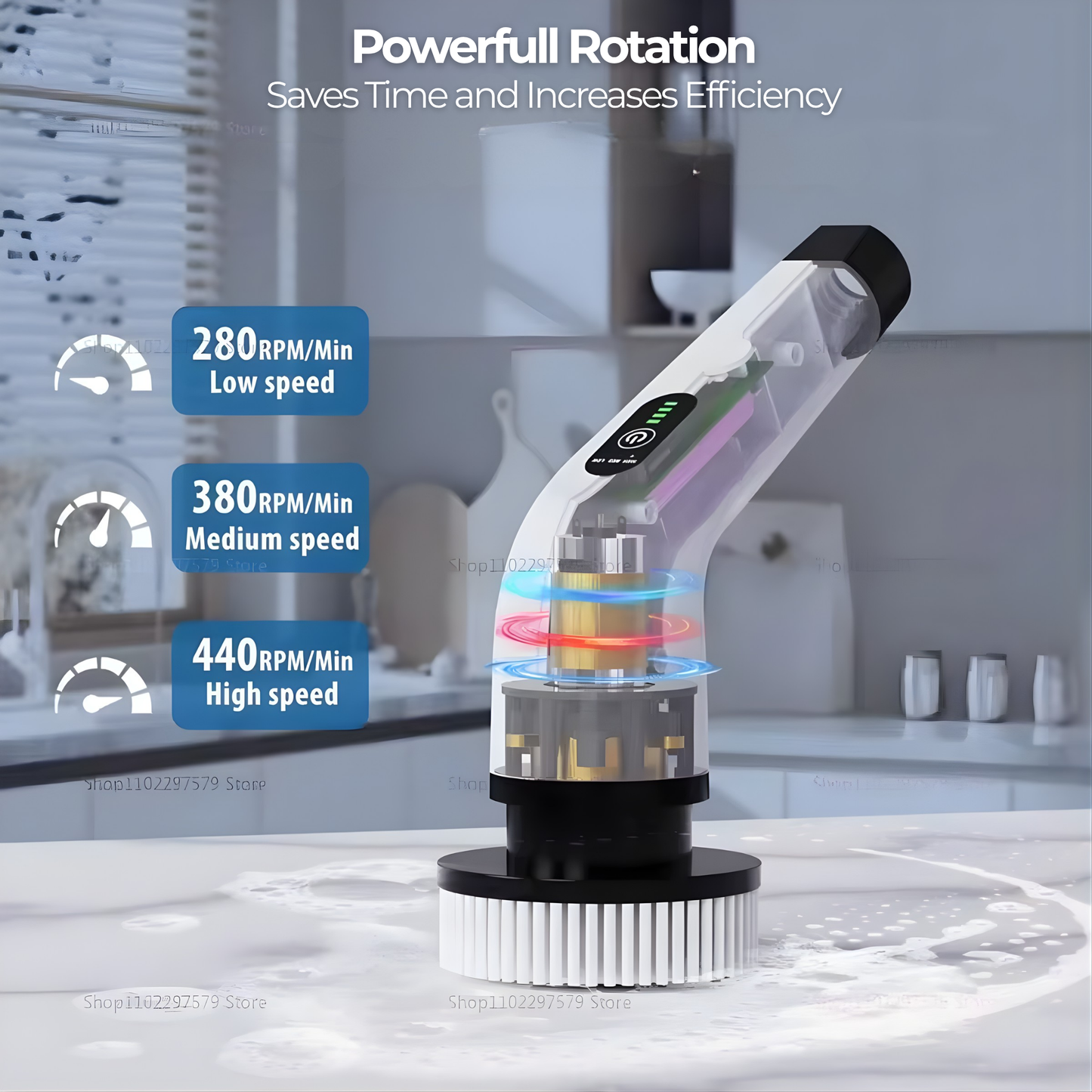 9 in 1 Electric Scrubber